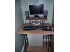 Desktop PC Althlon 1.73GHZ (Monitor,  Tower,  Speakers,  etc)