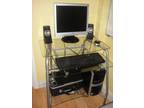 DESKTOP PC,  LCD Screen,  Printer,  Desk etc For Sale...